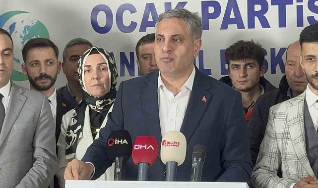 Ocak Partisi Genel Başkanı Canpolat, İstanbul'da AK Parti'yi destekleyecekleri duyurdu