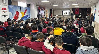 Öğrencilere su verimliliği anlatıldı