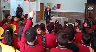 Okulda yazarla buluşma etkinliği