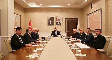 Oltu OSB yönetimi toplandı