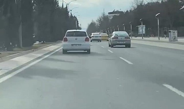Önce yarıştılar, ardından makas attılar