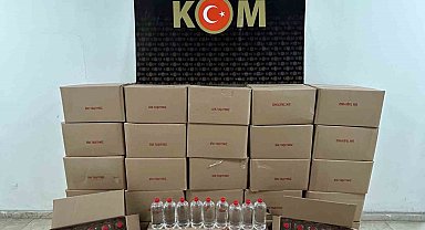 Ordu'da 600 litre etil alkol ele geçirildi