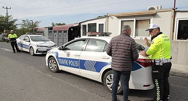 Ordu'da bir haftada yaklaşık 14 bin araç denetlendi