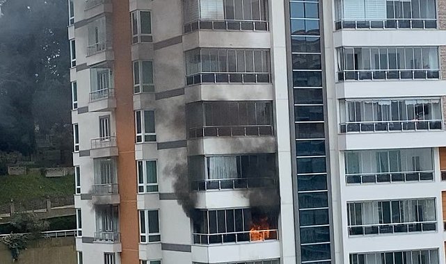 Ordu'da faciadan dönüldü: Üzerinde gezerken, bir anda alevler içerisinde kaldı