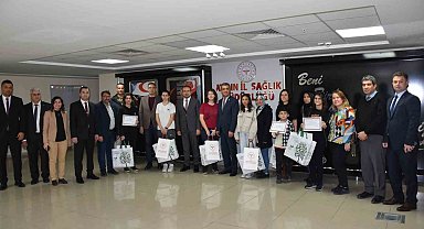 Organ bağışını vurgulayan öğrenciler ödüllendirildi