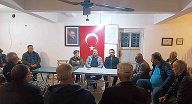 Orman köylüleri yangınlara karşı bilgilendiriliyor
