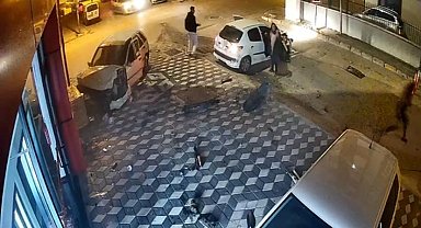 Otomobilin hurdaya döndüğü kazada sürücü kaçtı, polis kovaladı