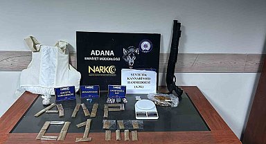 Otomobilinden uyuşturucu, silah ve çelik yelek çıkan şüpheli tutuklandı