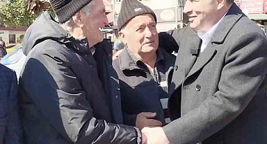 Özcan Ulupınar'a Devrek sokaklarında sevgi seli