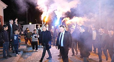 Özkan Alp'e coşkulu karşılama