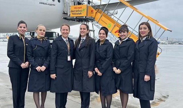 Pegasus'tan Dünya Kadınlar Günü özel uçuşu