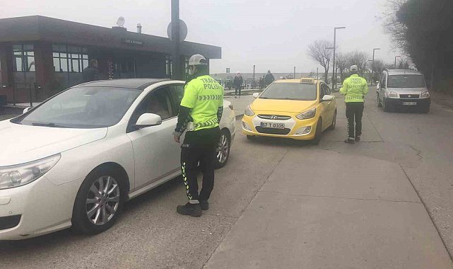 Polis ekiplerinden denetim