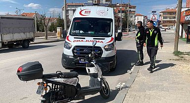 Polis, kazaya karışan yaşlı adamın gözündeki sorun nedeniyle ehliyetine el koydu