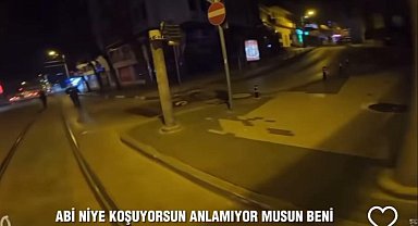 Polisten kaçıp, sosyal medyada fenomen oldu...Çorba içerken yakalandı