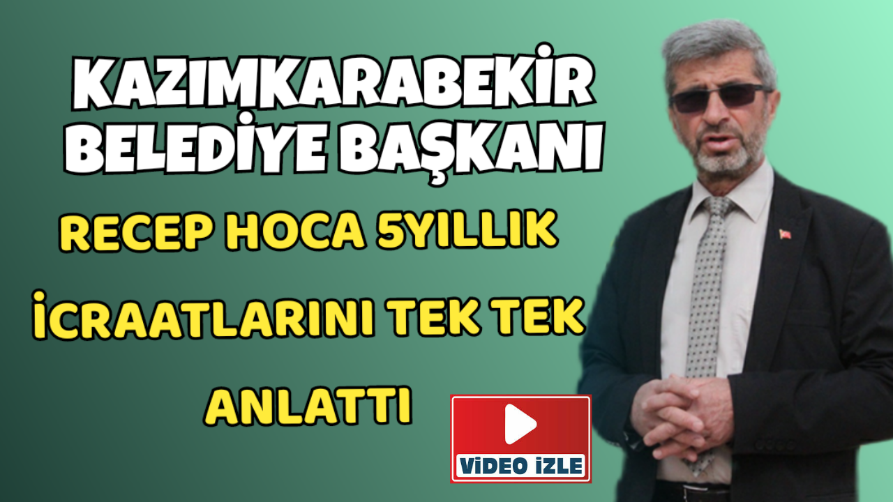 Recep Boyacıoğlu Başkan Beş Yılda Neler Yaptı?