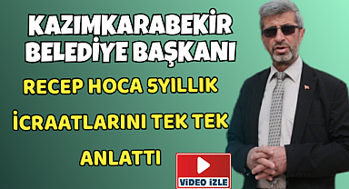 Recep Boyacıoğlu Başkan Beş Yılda Neler Yaptı?