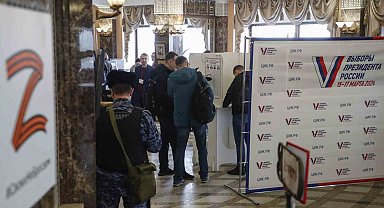 Rusya'da halk devlet başkanlığı seçimi için sandık başında