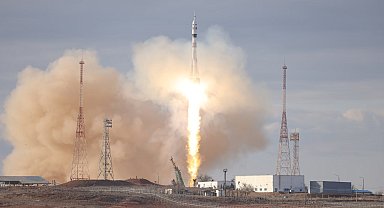 Rusya'nın Soyuz MS-25 uzay aracı Kazakistan'dan fırlatıldı