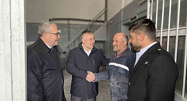 Sabah saatlerinde sanayi esnafına destek