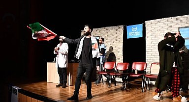 Safranbolu'da Filistin için "Bu Benim Meselem Değil" tiyatrosu