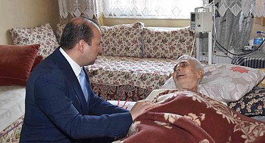 Sağlık Müdürü Şenkul, ev ziyaretlerine devam ediyor