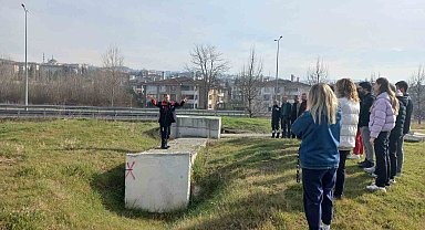 Sağlıkçılara arama kurtarma eğitimi