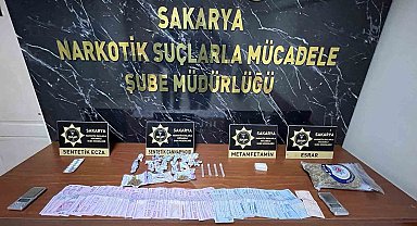 Sakarya'da uyuşturucu operasyonu: 15 gözaltı