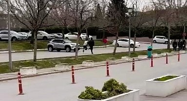 Saldırı sonrası hastane kafeteryasına yaşanan panik anlarının görüntüsü ortaya çıktı