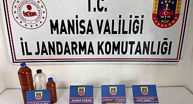 Salihli'de yol uygulamasında uyuşturucu ele geçirildi