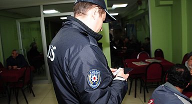 Samsun polisinden kumarbazlara şok baskın: 14 kişiye işlem