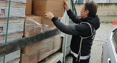 Samsun'da 1 ton 600 kilo etil alkol ele geçirildi