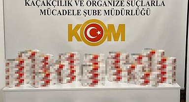 Samsun'da 15 bin 400 adet sahte bandrollü makaron ele geçirildi