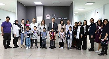 Samsun'da anaokullarında "Diş Sağlığına Yolculuk"