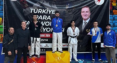 Samsunlu sporculardan iki derece