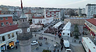 Samsunluları buluşturan iftar sofrası