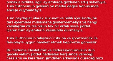 Samsunspor: "Türk futbolunun gelişimi ve marka değeri konusunda endişe duymaktayız"