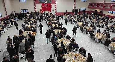 Sason'da güvenlik korucularına toplu iftar yemeği verildi