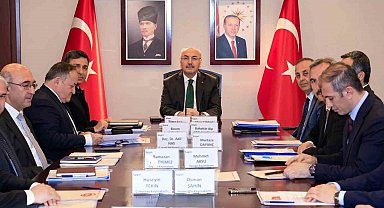Seçim güvenliği toplantısı Vali Köşger'in başkanlığında yapıldı