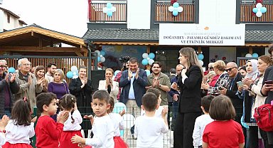 Seferihisar'da Gündüz Çocuk Bakımevi ve Oyun Sokağı açıldı