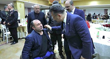 Şehit aileleri gaziler ve aileleri onuruna iftar yemeği düzenlendi