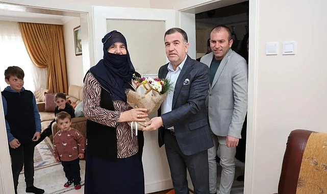 Şehit ailelerine ve gazilere ziyaretler devam ediyor