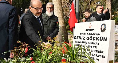Şehitler minnet ve şükranla anıldı
