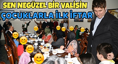 Sevilen Karaman Valisi Devlet Koruması Altındaki Çocuklarla Birlikte İftar Yaptı