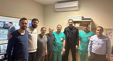 Siirt'te kalp deliği olan hasta, ameliyatsız tedavi edildi