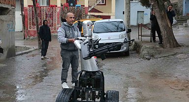 Siirtli kaşif yapay zekalı robot asker yaptı
