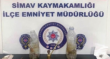 Simav'da uyuşturucu operasyonu: 3 gözaltı