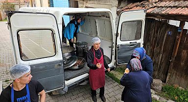 Sındırgı'da iftar geleneği devam ediyor