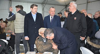 Sinop protokolü "gönül sofrasında"