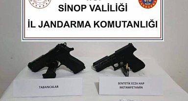Sinop'ta uyuşturucu operasyonu: 3 gözaltı