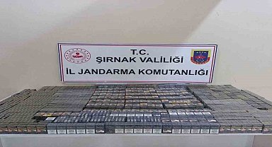 Şırnak'ta 880 bin TL değerinde kaçak malzeme ele geçirildi